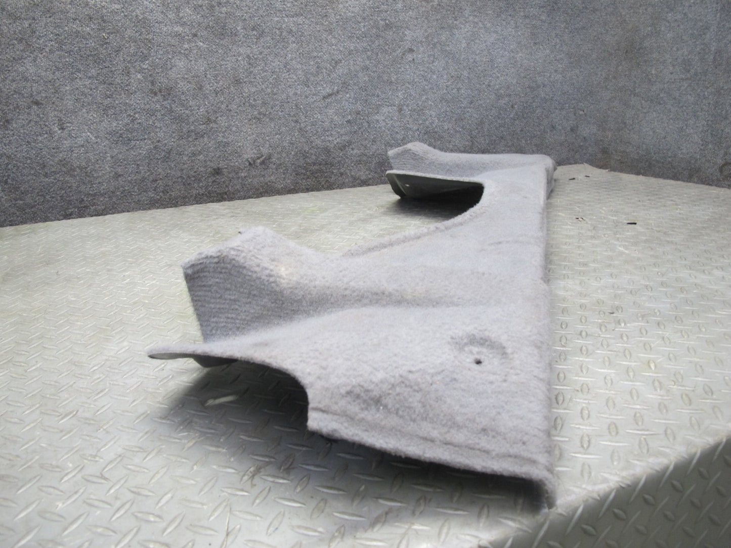 1988 Mazda RX7 FC3S Convertible Rear Under Seat Lower Trim Cover Panel Gray OEM
