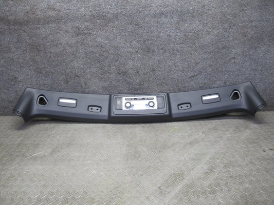 08-13 BMW E88 135I Front Windshield Upper Trim Panel w Dome Light Lamp OEM