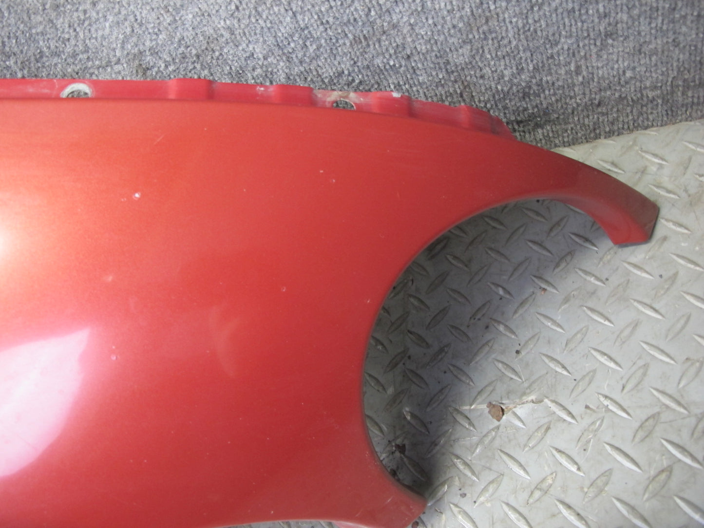 2006-2012 Bentley Flying Spur Front Right Side Fender Shell Cover Panel RED