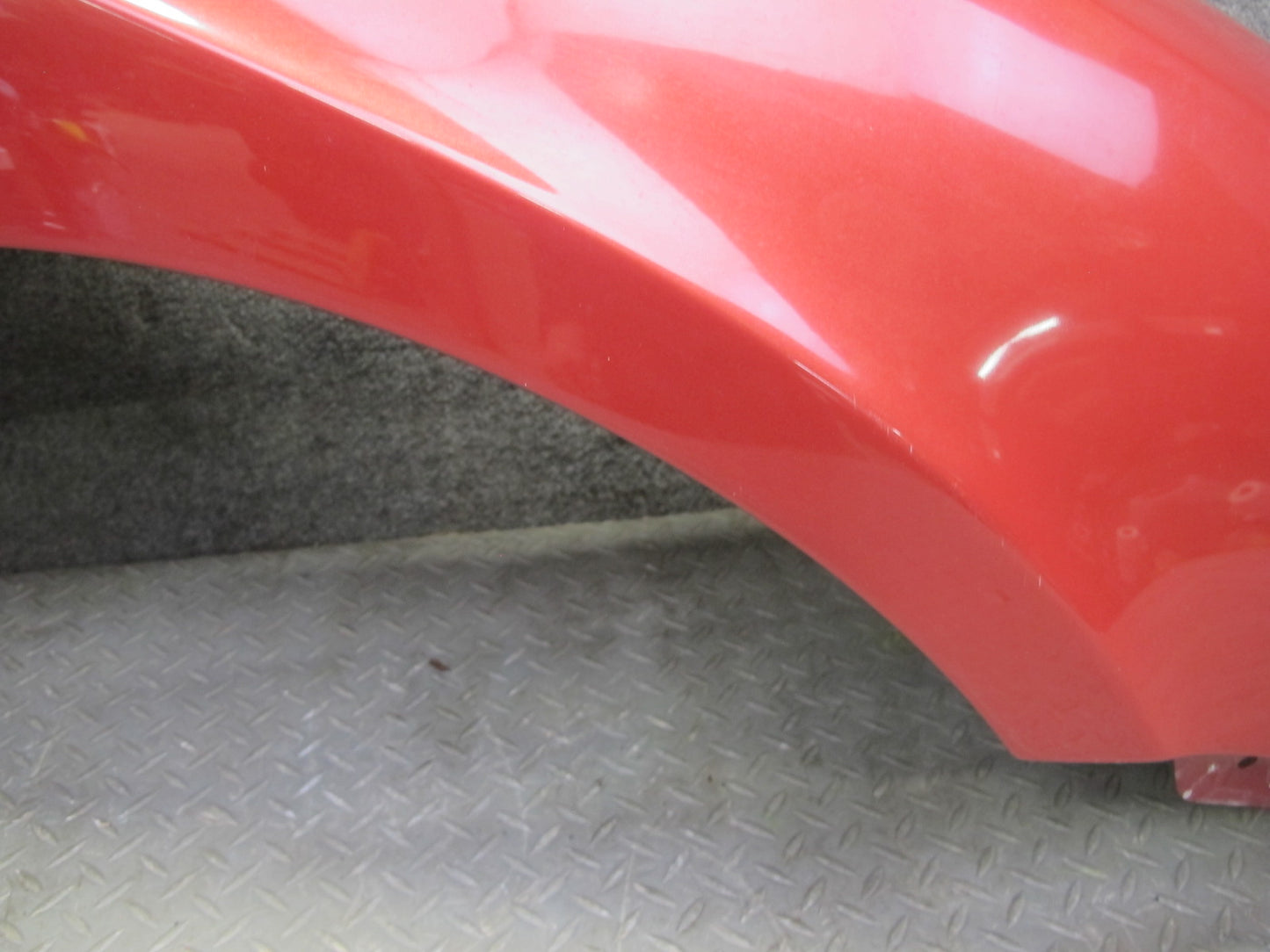 2006-2012 Bentley Flying Spur Front Right Side Fender Shell Cover Panel RED