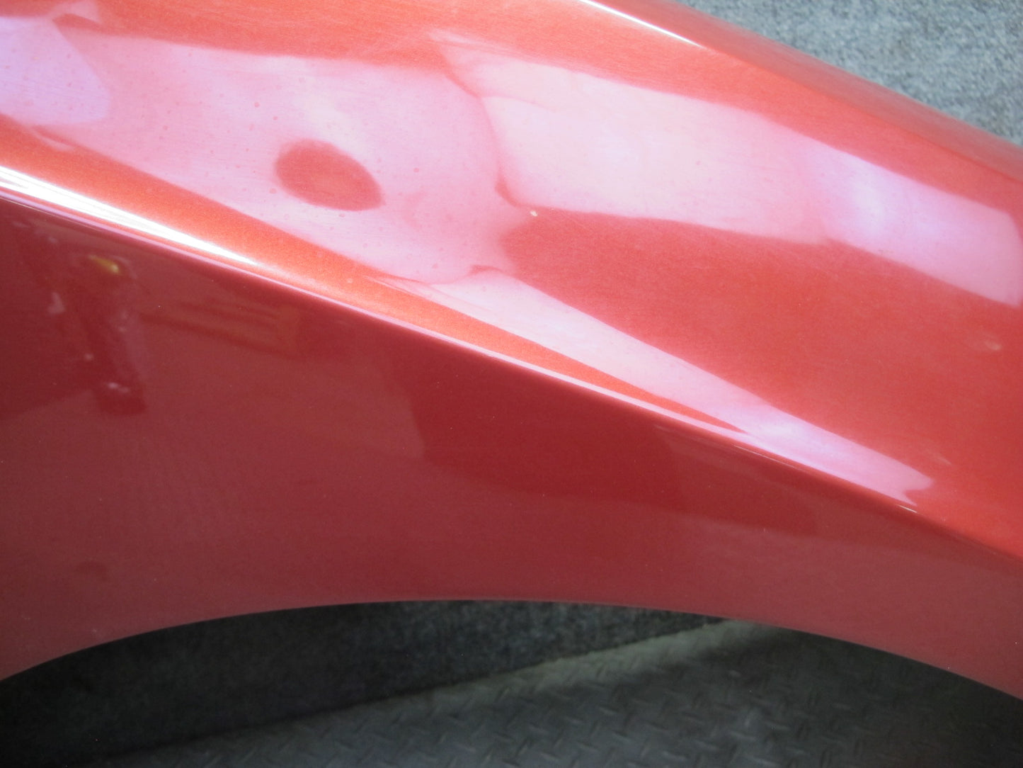 2006-2012 Bentley Flying Spur Front Right Side Fender Shell Cover Panel RED