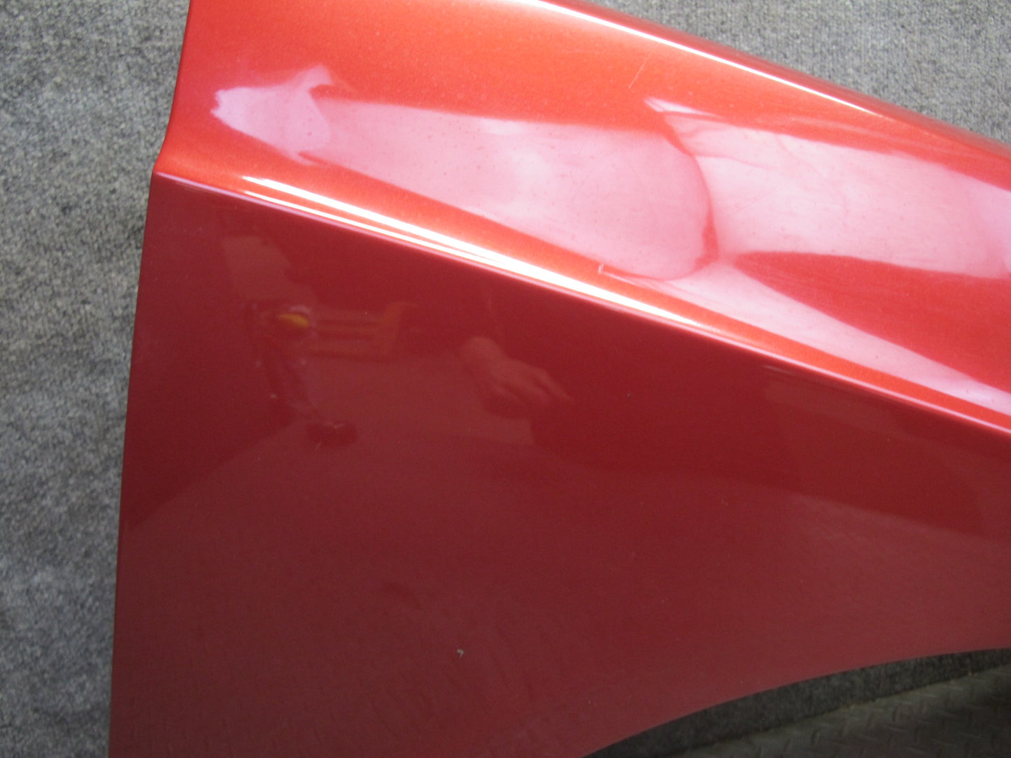 2006-2012 Bentley Flying Spur Front Right Side Fender Shell Cover Panel RED