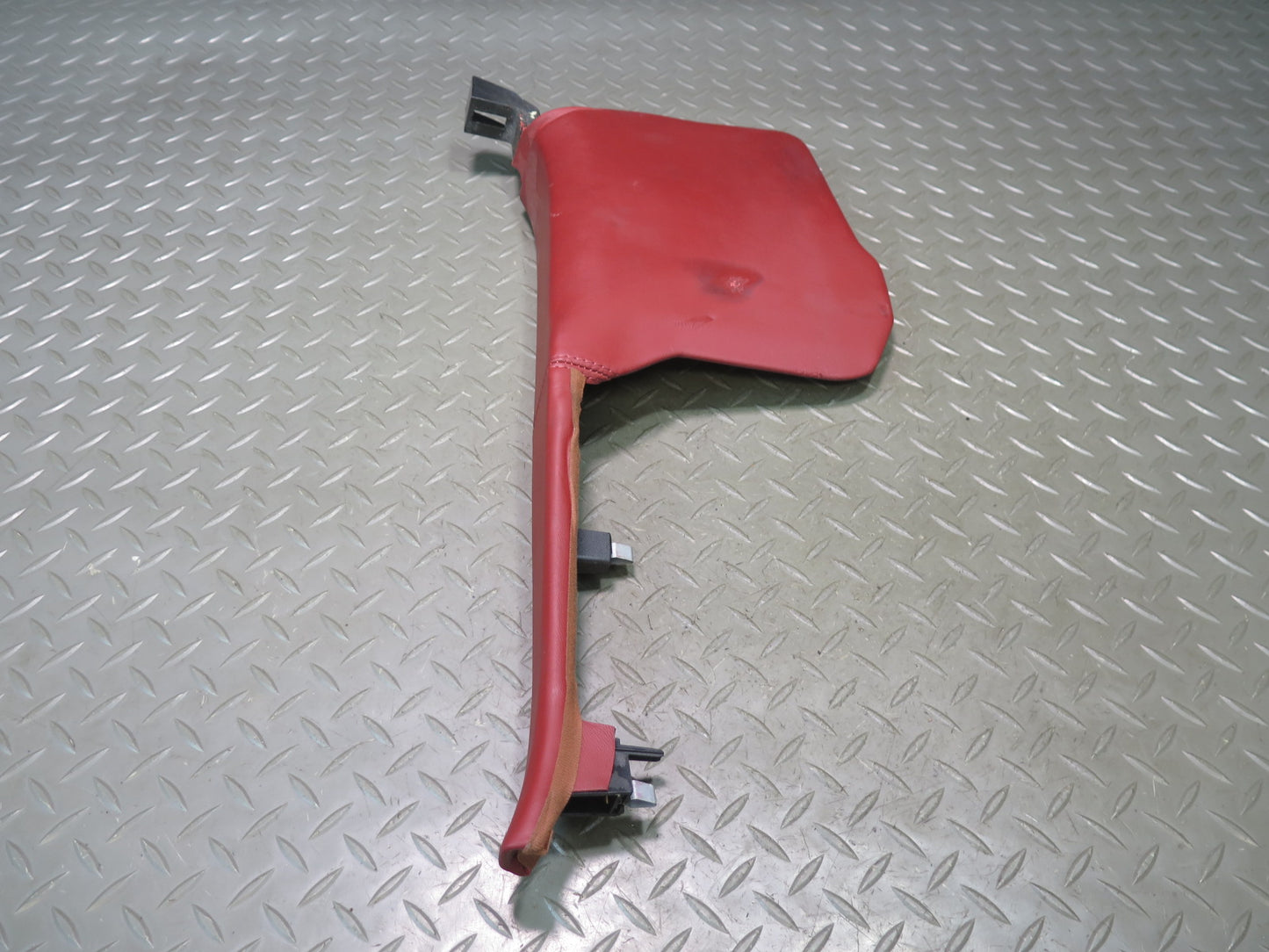 06-12 Bentley Continental Flying Spur Front Right Side Kick Trim Cover Panel RED