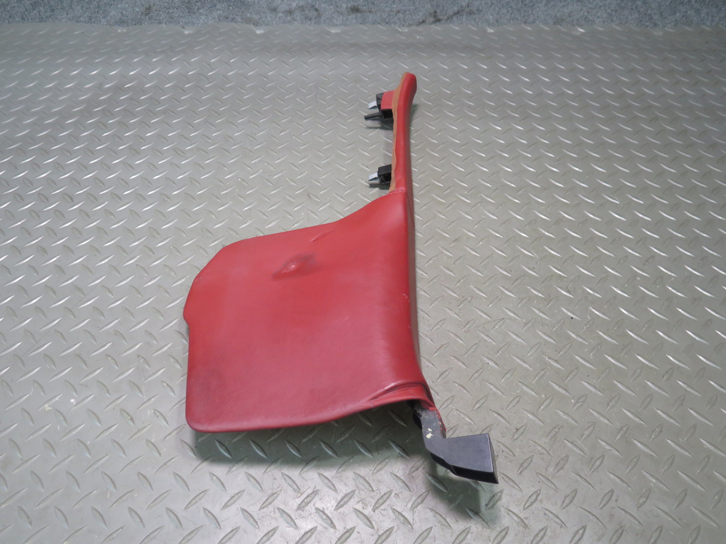06-12 Bentley Continental Flying Spur Front Right Side Kick Trim Cover Panel RED