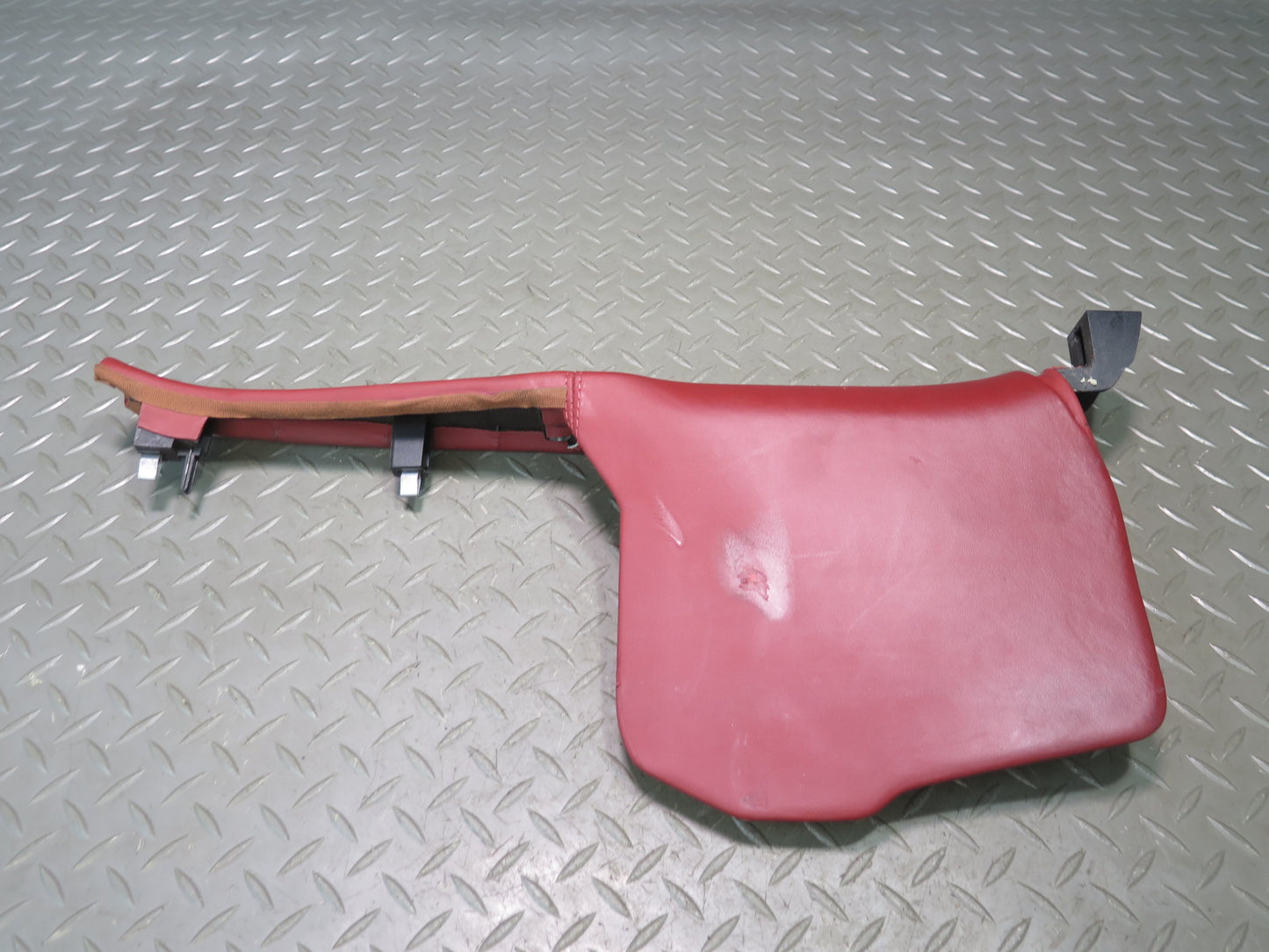 06-12 Bentley Continental Flying Spur Front Right Side Kick Trim Cover Panel RED