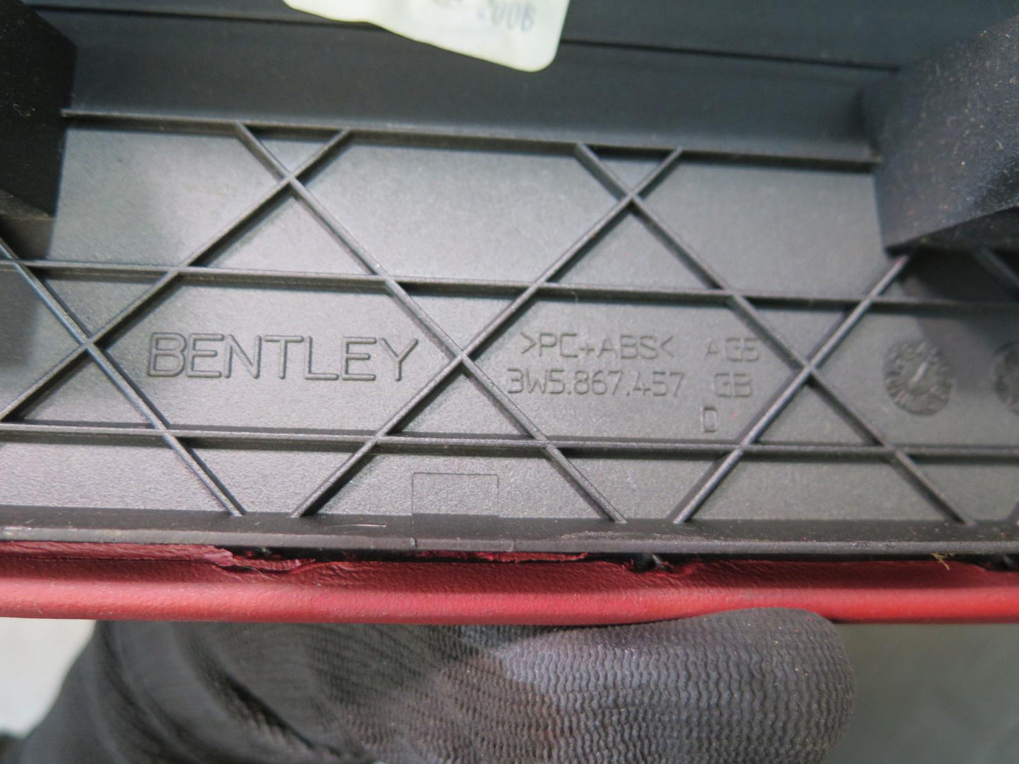 2006-2012 Bentley Flying Spur Front Right & Left Side A Upper Trim Cover Set