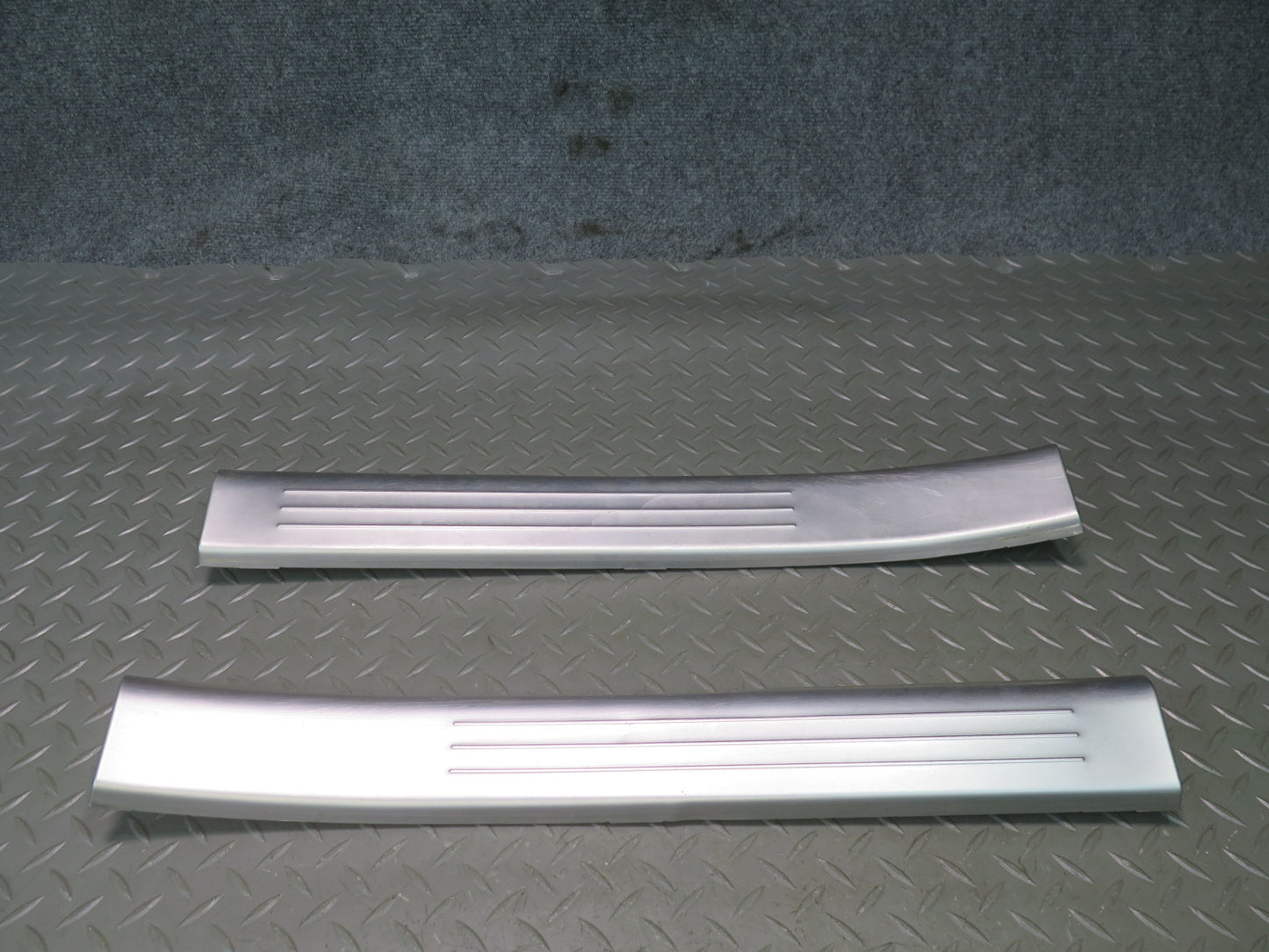2006-2012 Bentley Flying Spur Rear Right & Left Side Door Sill Scuff Plate Set
