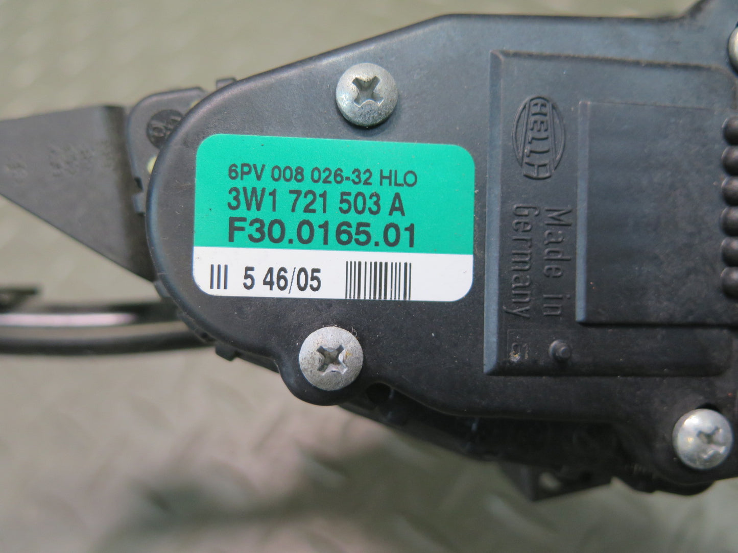2006-2012 Bentley Continental Flying Spur Gas Acceleration Pedal 3W1721503A