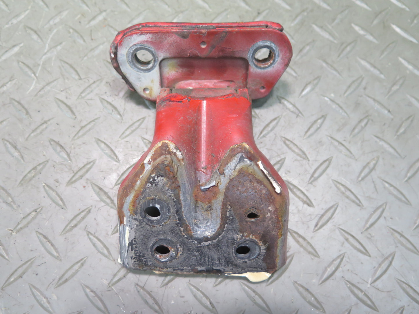 84-86 Nissan 300ZX Z31 Set of 4 Left & Right Upper & Lower Door Hinge RED OEM