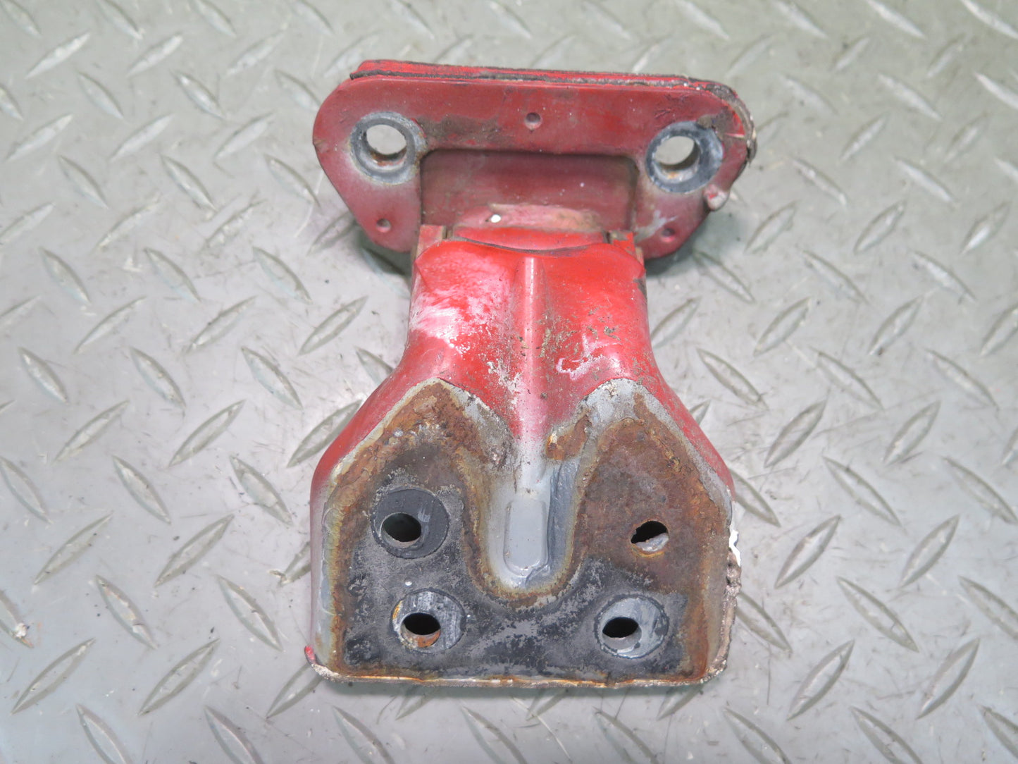 84-86 Nissan 300ZX Z31 Set of 4 Left & Right Upper & Lower Door Hinge RED OEM