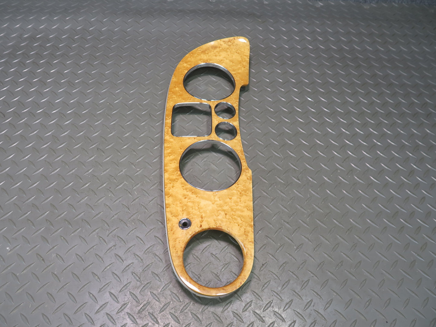 2006-2012 Bentley Flying Spur Front Dash Speedometer Trim Bezel Panel Cover Wood