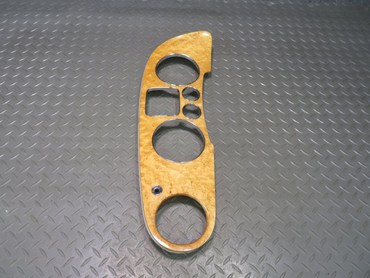 2006-2012 Bentley Flying Spur Front Dash Speedometer Trim Bezel Panel Cover Wood
