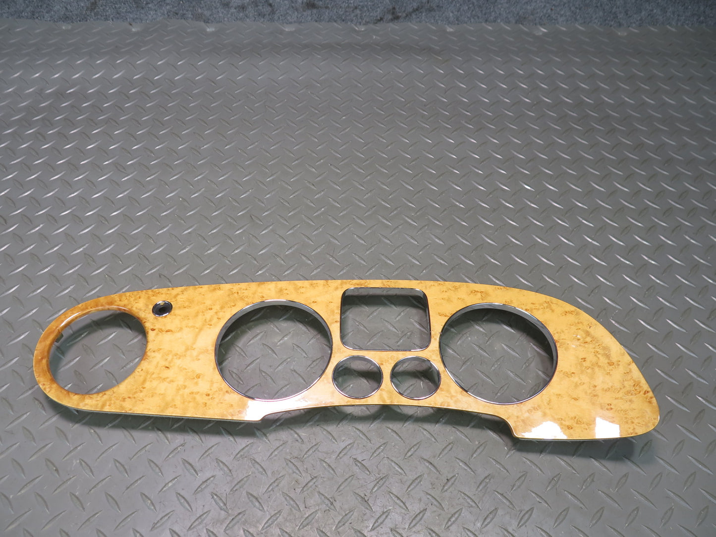 2006-2012 Bentley Flying Spur Front Dash Speedometer Trim Bezel Panel Cover Wood