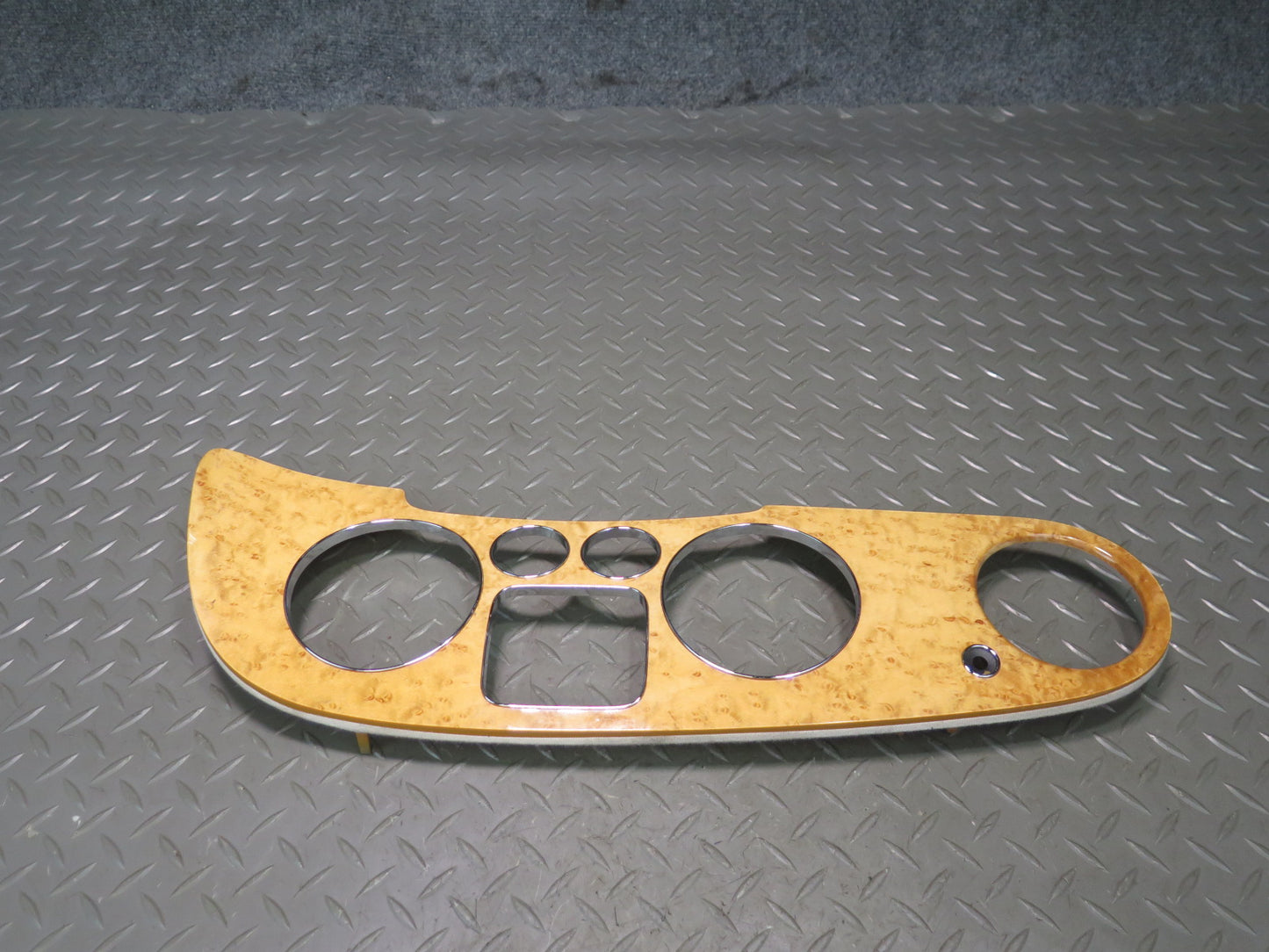 2006-2012 Bentley Flying Spur Front Dash Speedometer Trim Bezel Panel Cover Wood