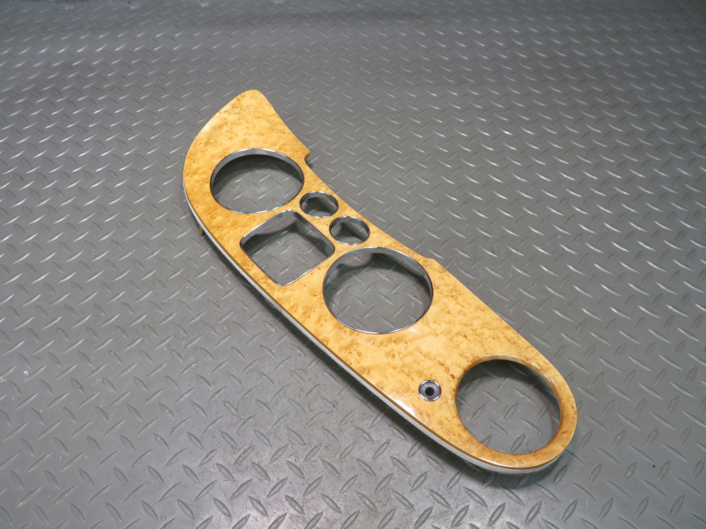 2006-2012 Bentley Flying Spur Front Dash Speedometer Trim Bezel Panel Cover Wood