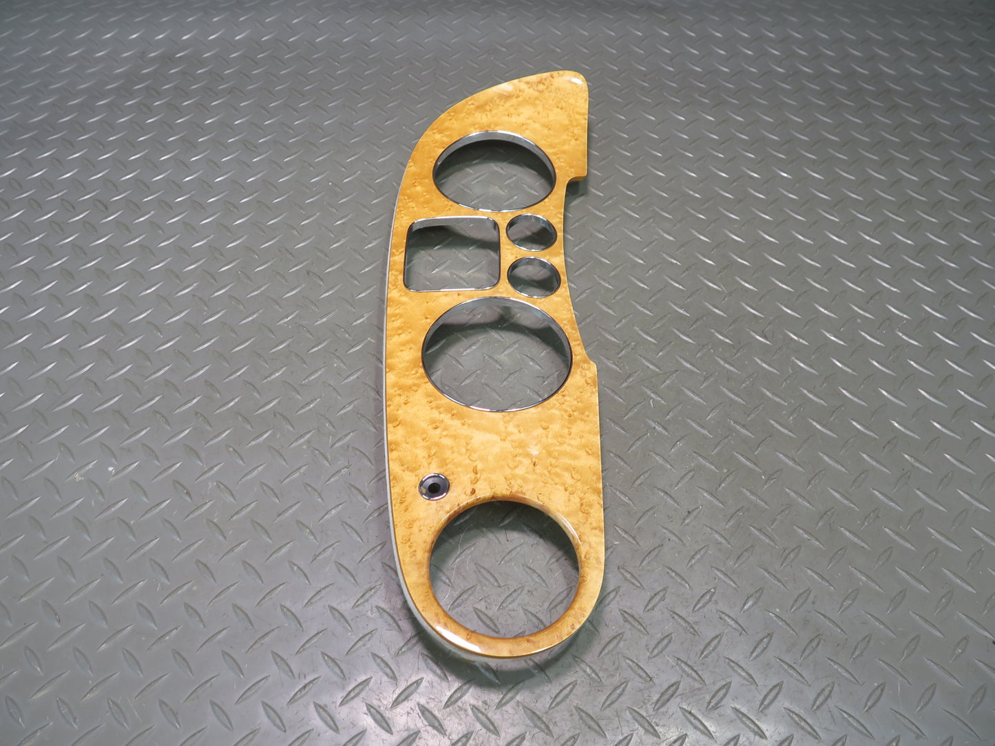 2006-2012 Bentley Flying Spur Front Dash Speedometer Trim Bezel Panel Cover Wood