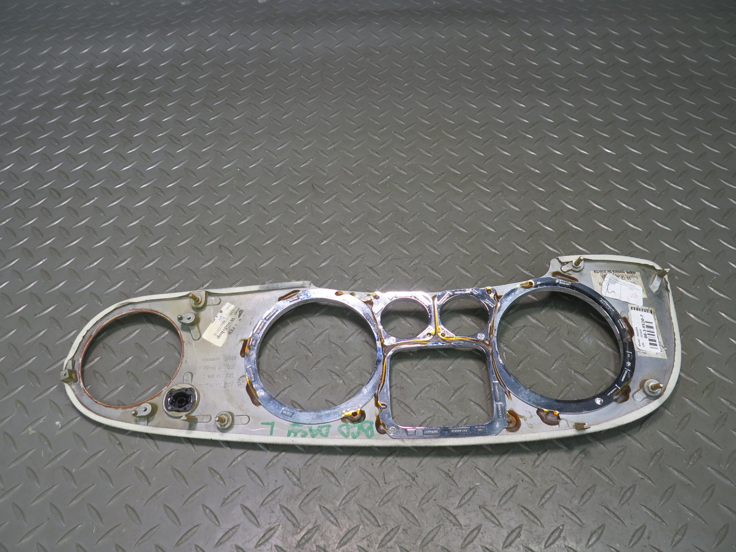 2006-2012 Bentley Flying Spur Front Dash Speedometer Trim Bezel Panel Cover Wood