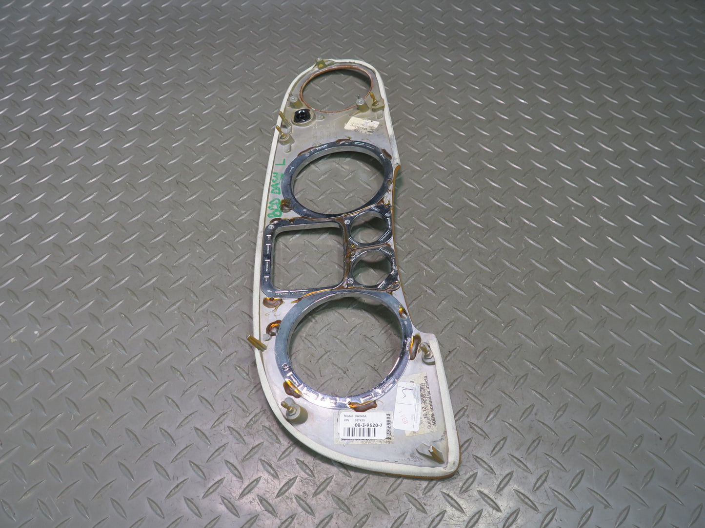 2006-2012 Bentley Flying Spur Front Dash Speedometer Trim Bezel Panel Cover Wood