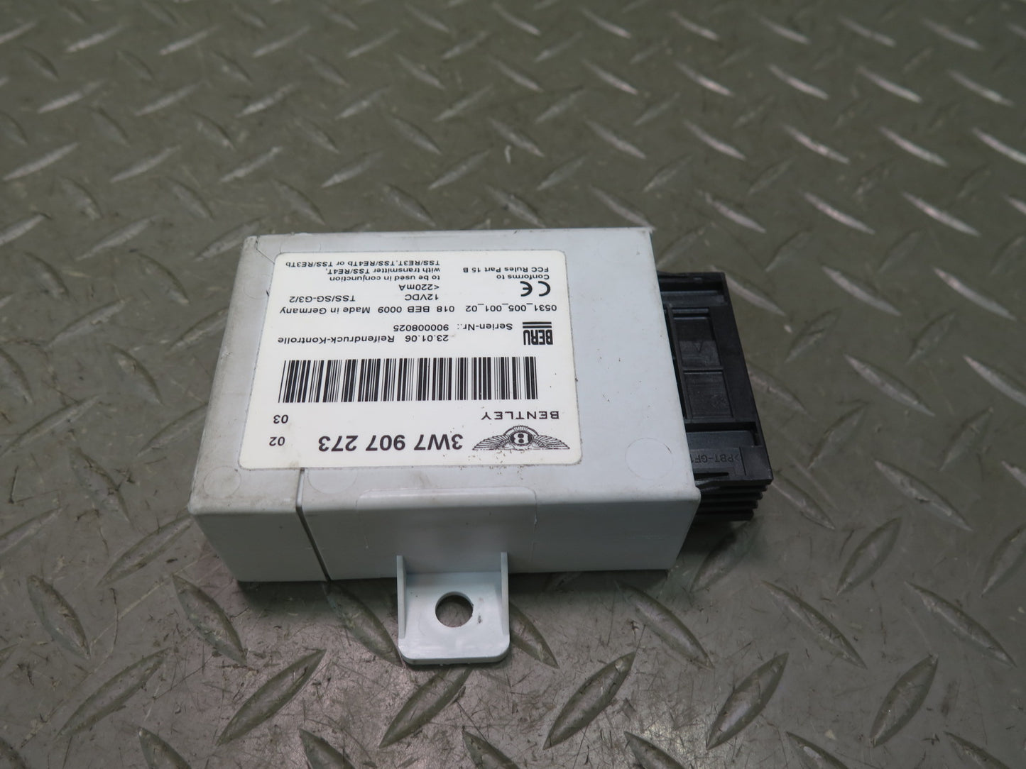 2006-2012 Bentley Flying Spur TPMS Tire Pressure Control Module Unit 3W7907273