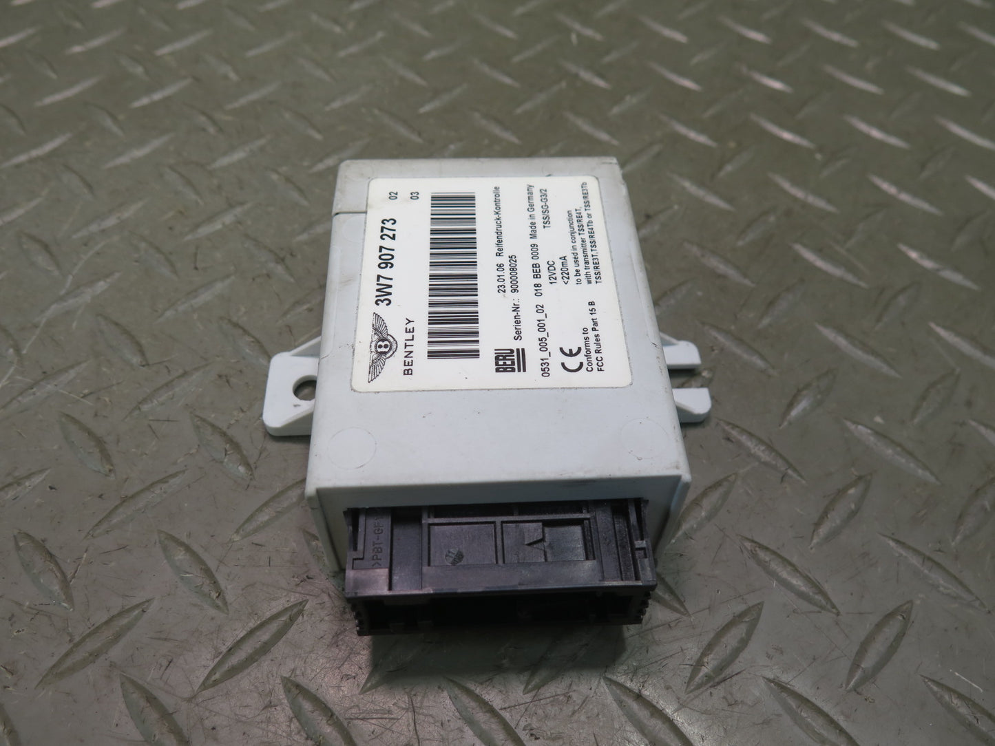 2006-2012 Bentley Flying Spur TPMS Tire Pressure Control Module Unit 3W7907273