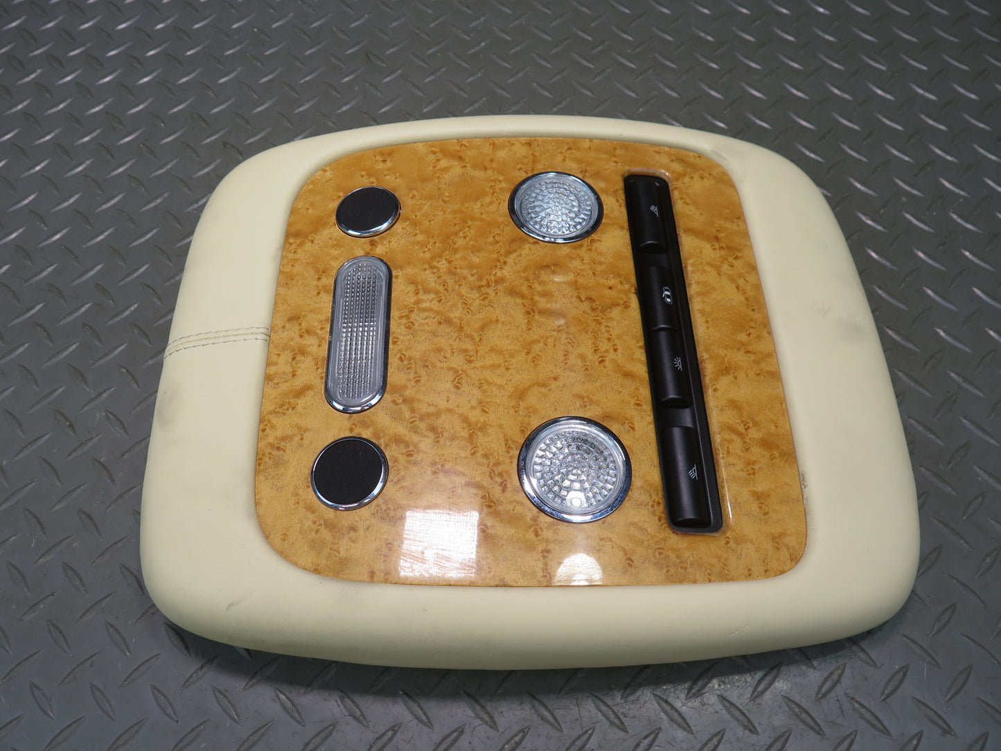2006-2012 Bentley Flying Spur Rear Overhead Console Dome Light Lamp Switch