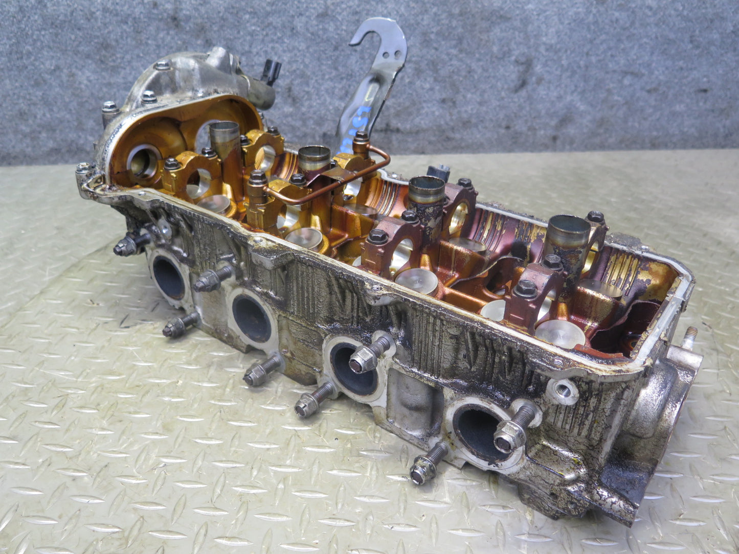 98-00 Lexus SC400 LS400 1UZFE 4.0L Left Engine Cylinder Head OEM