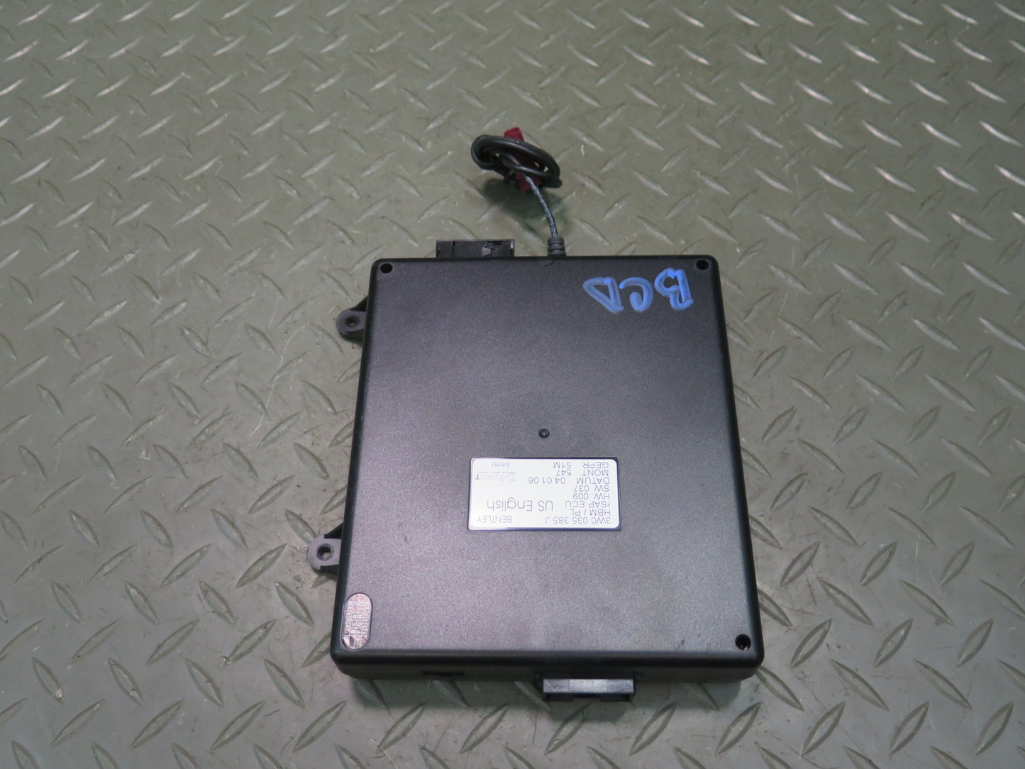 2006 Bentley Flying Spur Communication Phone Control Module Unit