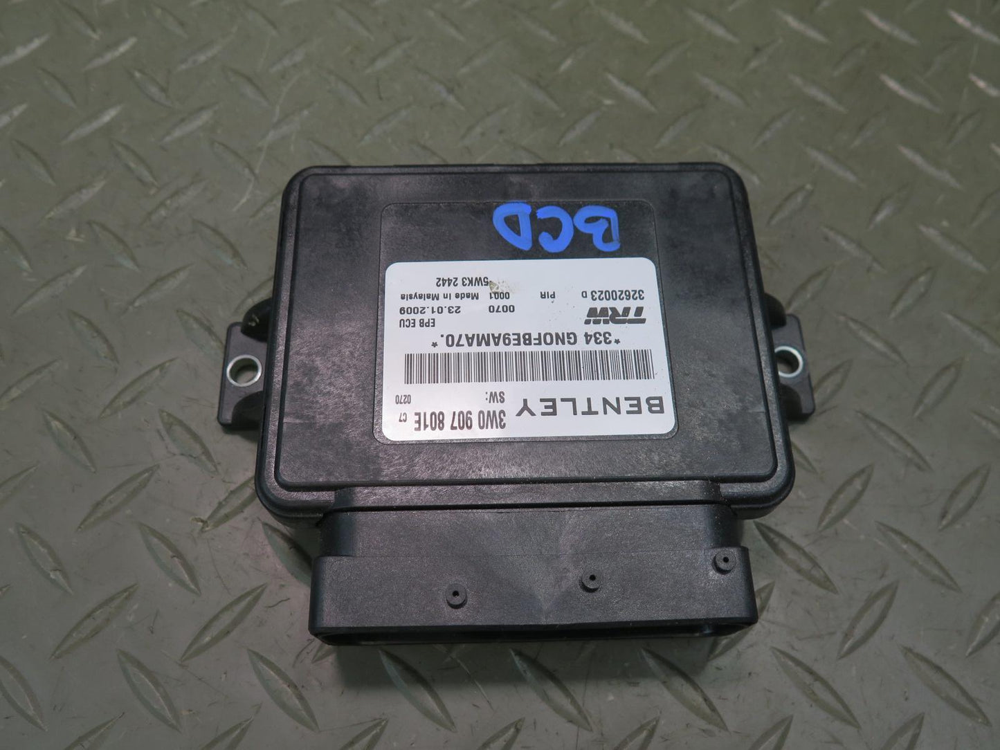 2006-2012 Bentley Flying Spur Electronic Parking Brake Control Module Unit
