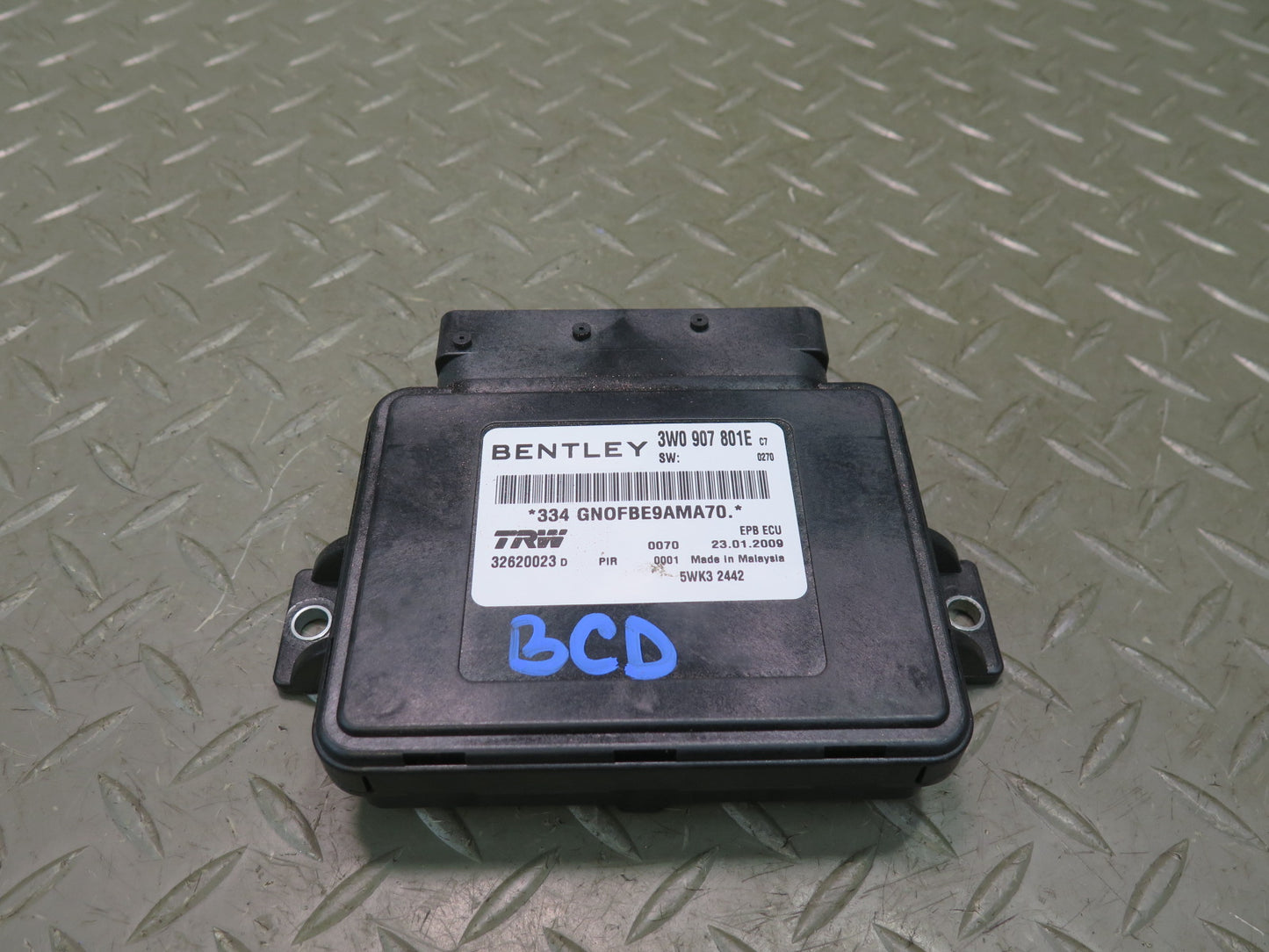 2006-2012 Bentley Flying Spur Electronic Parking Brake Control Module Unit