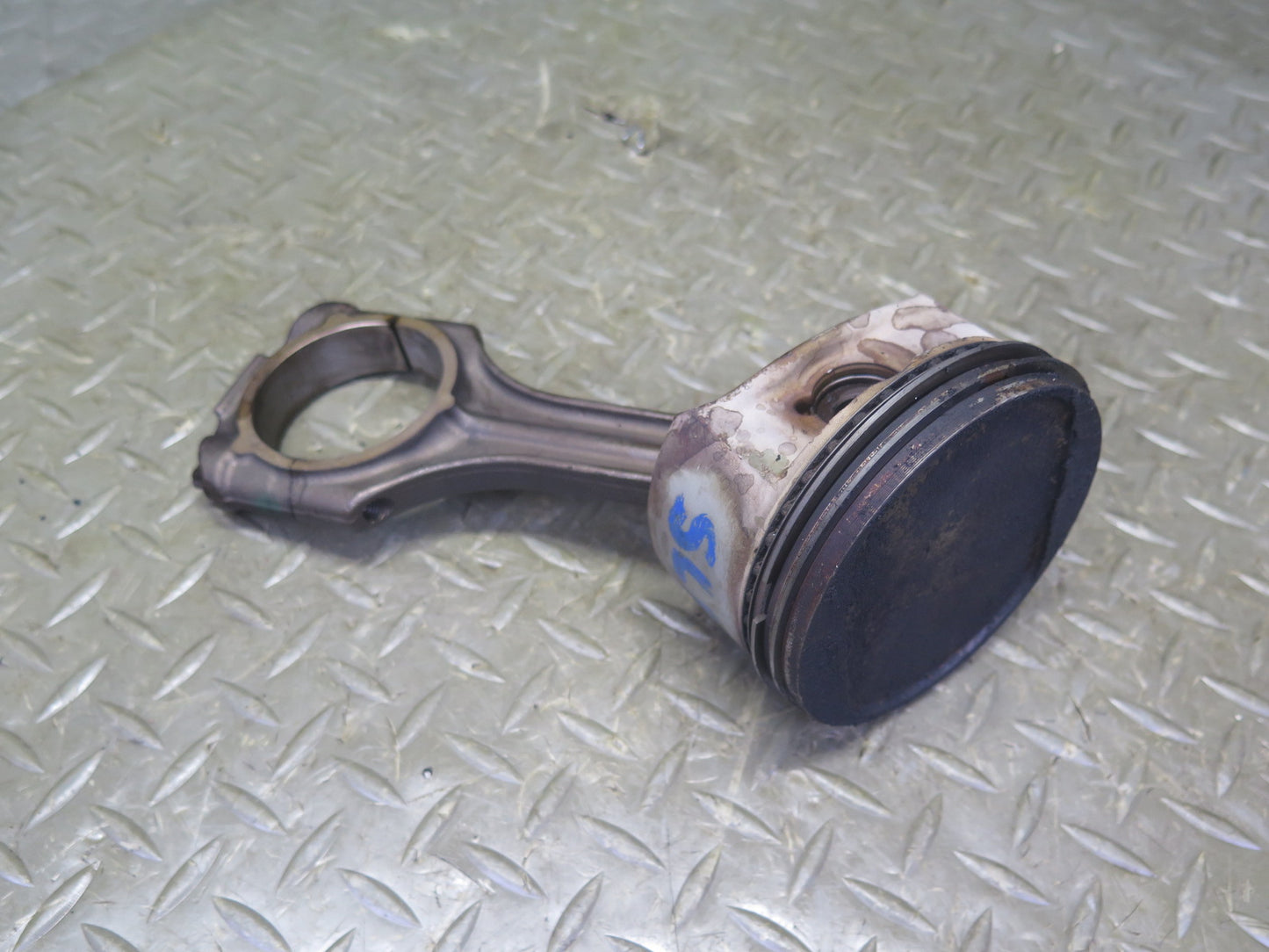 99-02 Mercedes R129 SL500 5.0L 113.961 Set of 8 Engine Piston Connecting Rod OEM