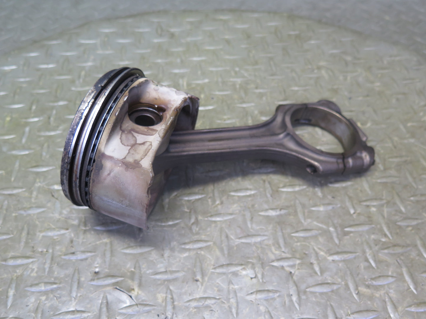 99-02 Mercedes R129 SL500 5.0L 113.961 Set of 8 Engine Piston Connecting Rod OEM