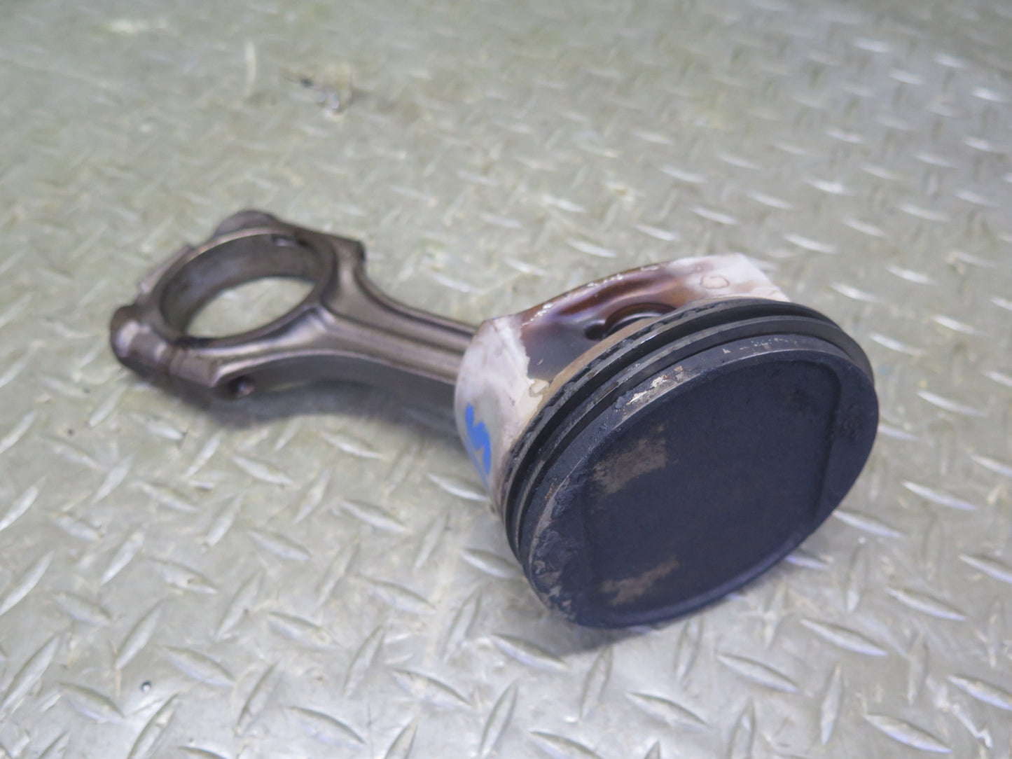 99-02 Mercedes R129 SL500 5.0L 113.961 Set of 8 Engine Piston Connecting Rod OEM