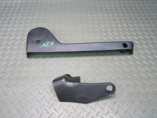 84-86 Nissan Z31 300ZX 2+0 Front Right Seat Trim Cover Panel Black Set OEM