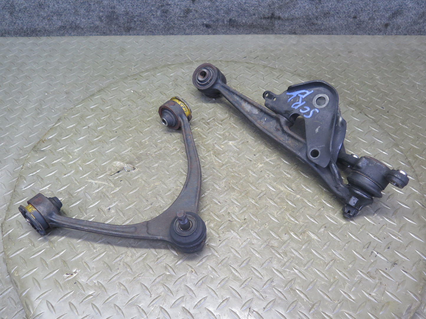 02-10 Lexus SC430 Z40 Front Left Lower & Upper Control Arm Set 126K Miles OEM