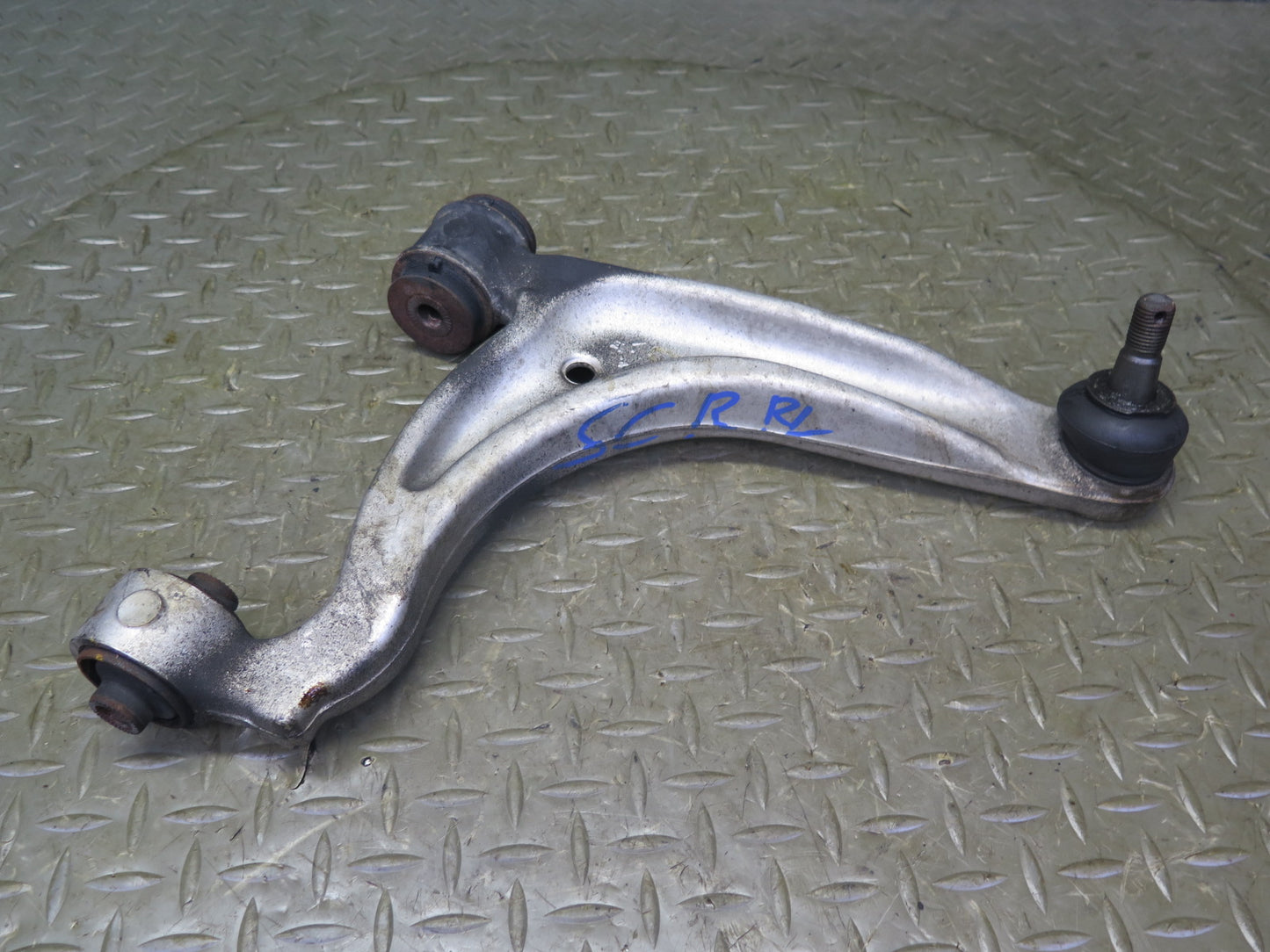 02-10 Lexus SC430 Set of 4 Rear Left Suspension Upper & Lower Control Arm OEM