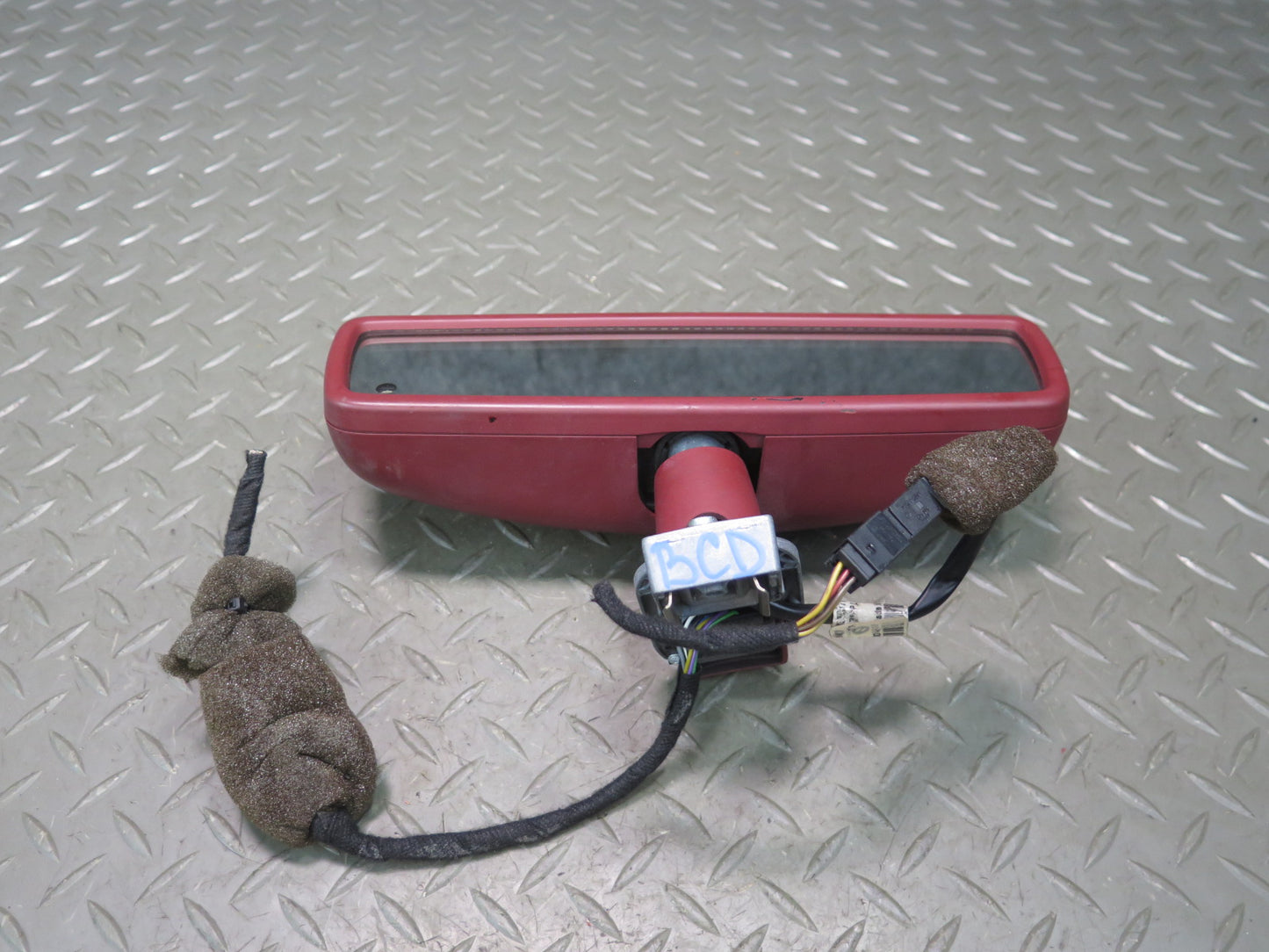 2006-2012 Bentley Flying Spur Front Interior Rear View Mirror Auto Dim RED
