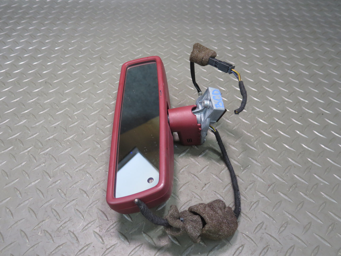 2006-2012 Bentley Flying Spur Front Interior Rear View Mirror Auto Dim RED