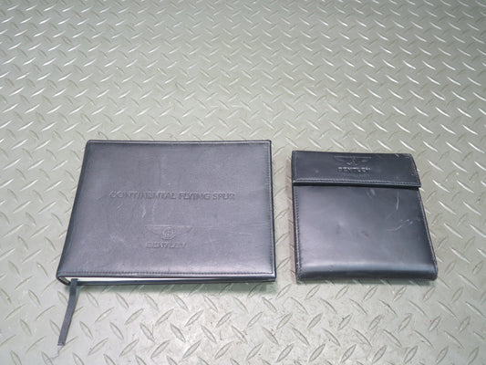 2006 Bentley Flying Spur Owners Operator Book Manual Guide W/ Case Set