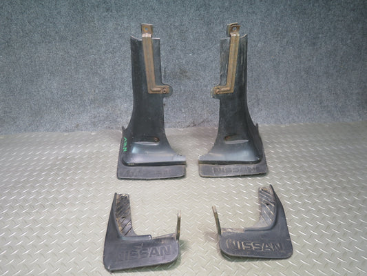 84-86 Nissan Z31 300ZX 2+0 Turbo Set of 4 Front & Rear MUD Flap OEM