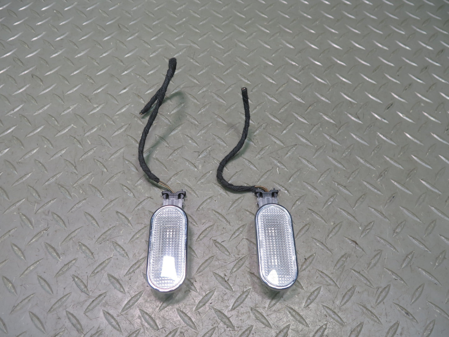 2006-2012 Bentley Flying Spur Front Left & Right Sunvisor Vanity Light Lamp Set