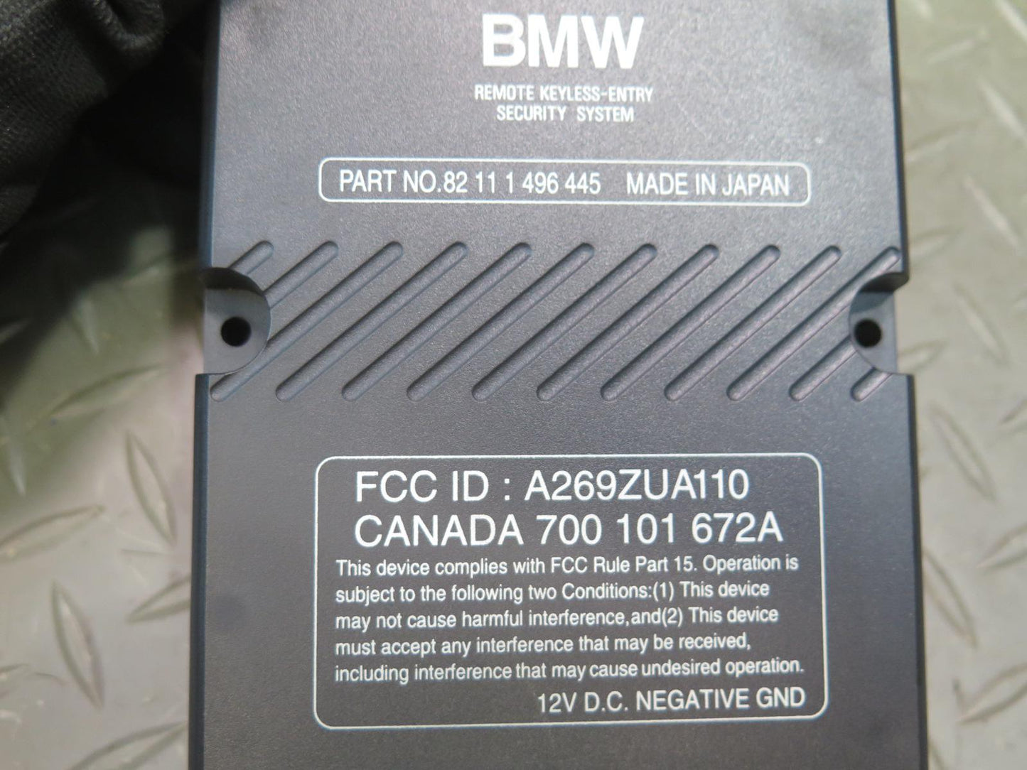 96-99 BMW E36 328ic Remote Keyless Entry System Control Module 1496445 OEM