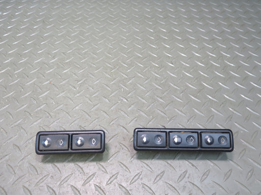96-99 BMW E36 328ic Convertible Set of 2 Right & Left Power Window Switch OEM