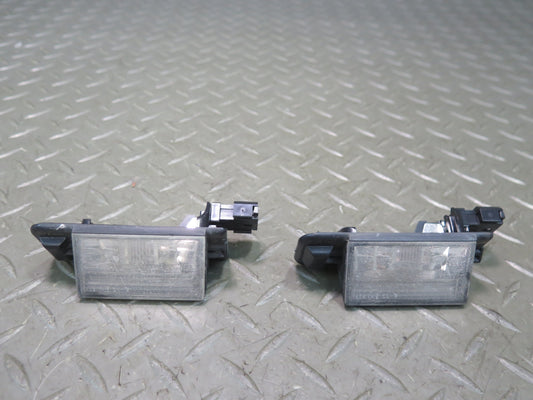 96-99 BMW E36 328iC Set of 2 Rear Left & Right License Light Lamp OEM