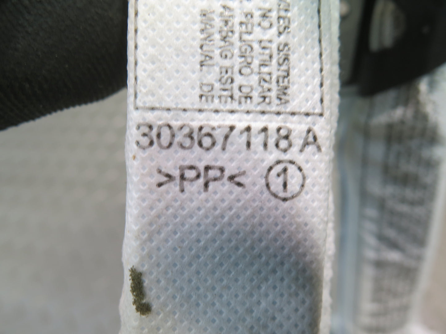 06-12 BENTLEY CONTINENTAL FLYING SPUR RIGHT PASSENGER SIDE CURTAIN SRS AIRBAG 3W5880742A OEM