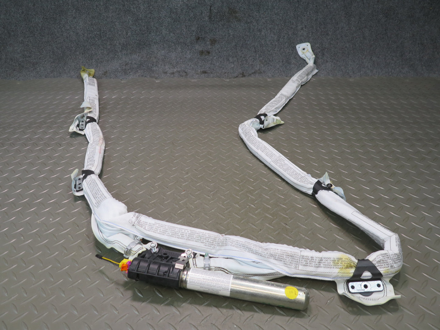 06-12 BENTLEY CONTINENTAL FLYING SPUR RIGHT PASSENGER SIDE CURTAIN SRS AIRBAG 3W5880742A OEM