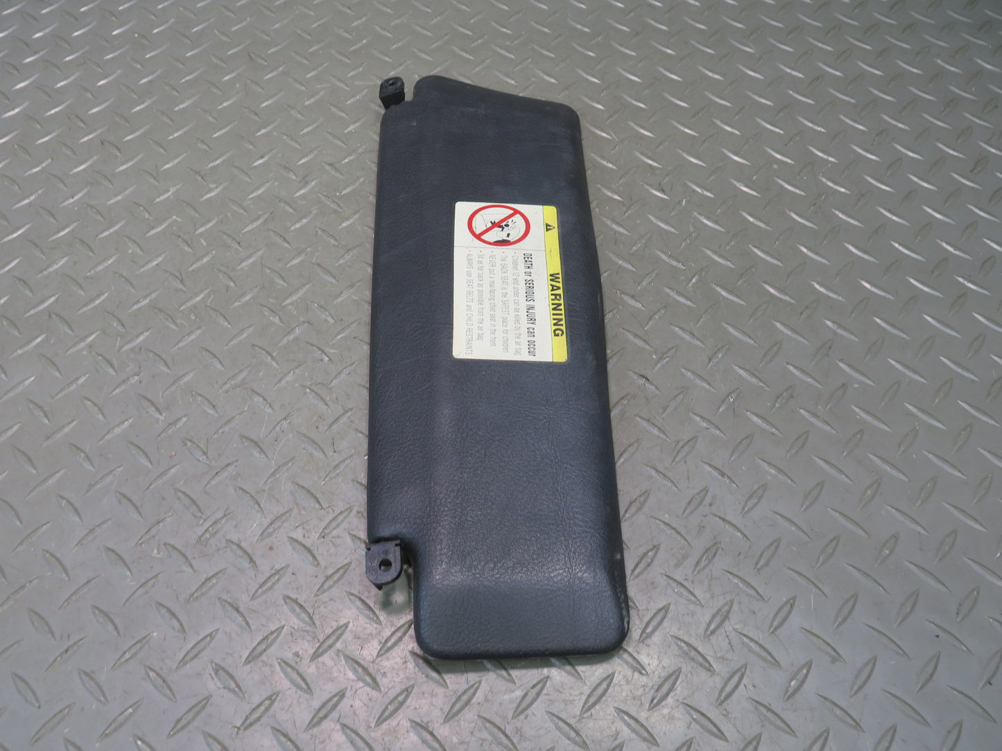 96-99 BMW E36 328ic Convertible Set of 2 Front Left & Right Sun Visor Black OEM