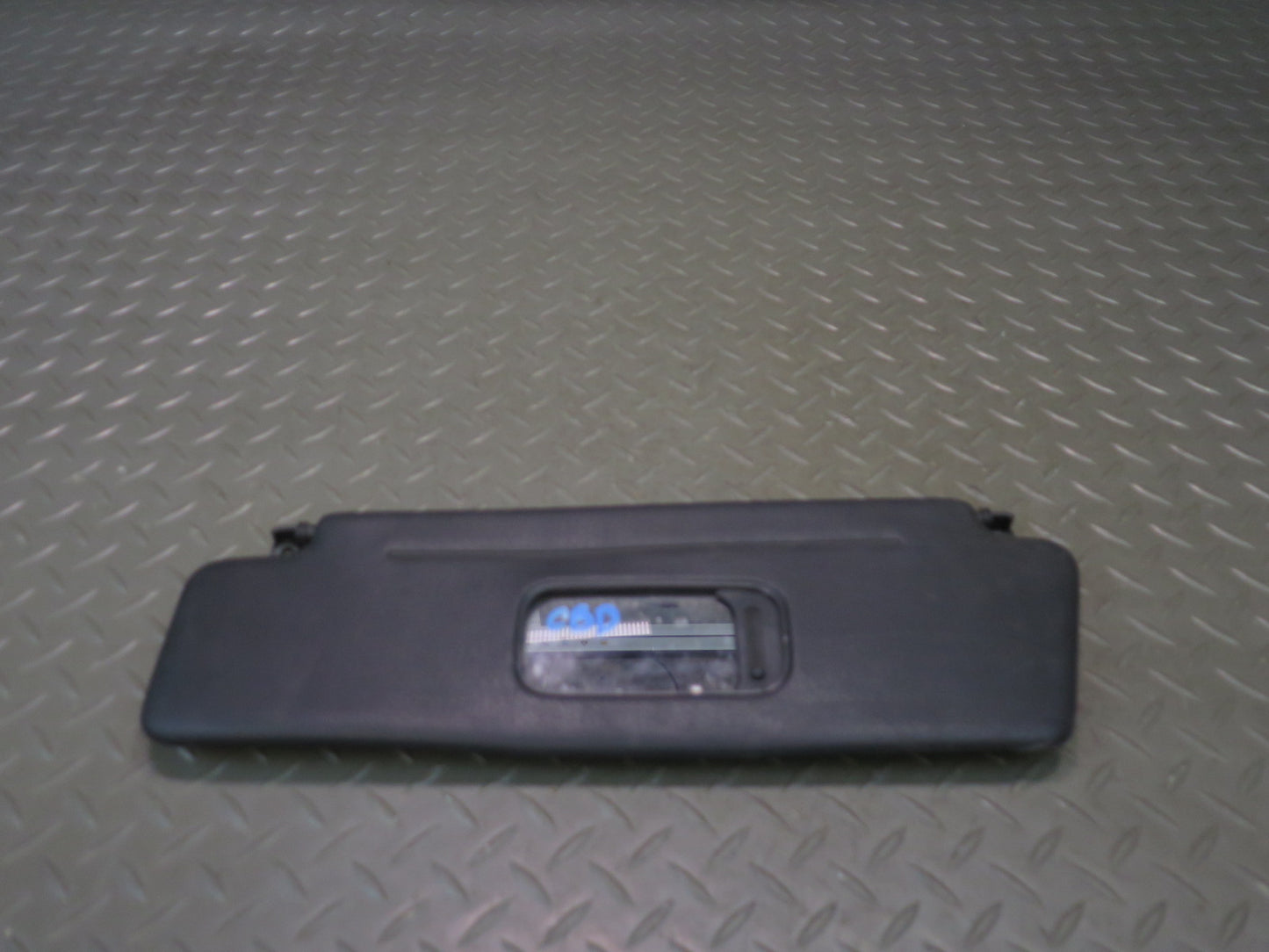 96-99 BMW E36 328ic Convertible Set of 2 Front Left & Right Sun Visor Black OEM