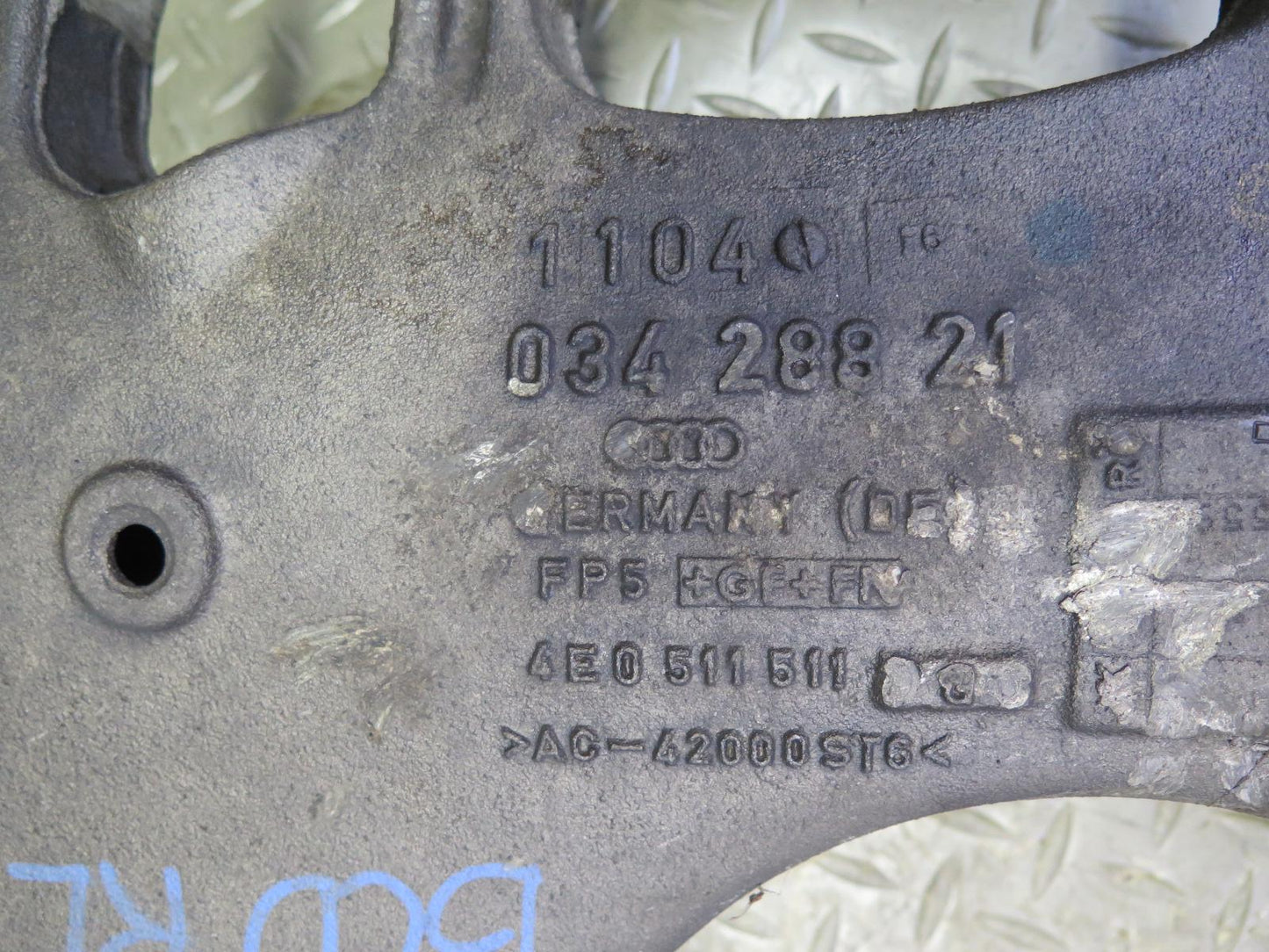 2006-2012 Bentley Continental Flying Spur Rear Left Lower Upper Control Arm Set