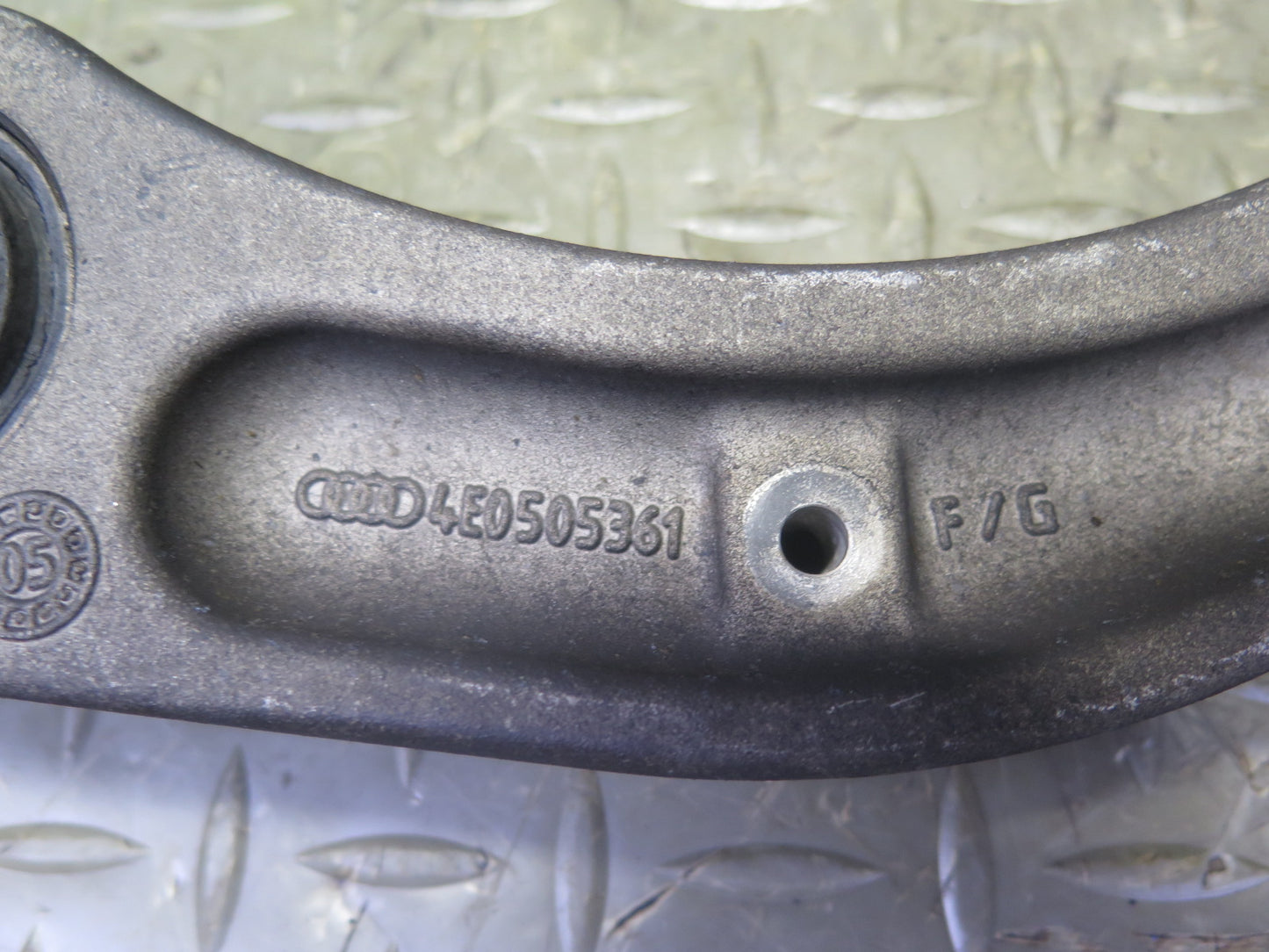 2006-2012 Bentley Continental Flying Spur Rear Left Lower Upper Control Arm Set