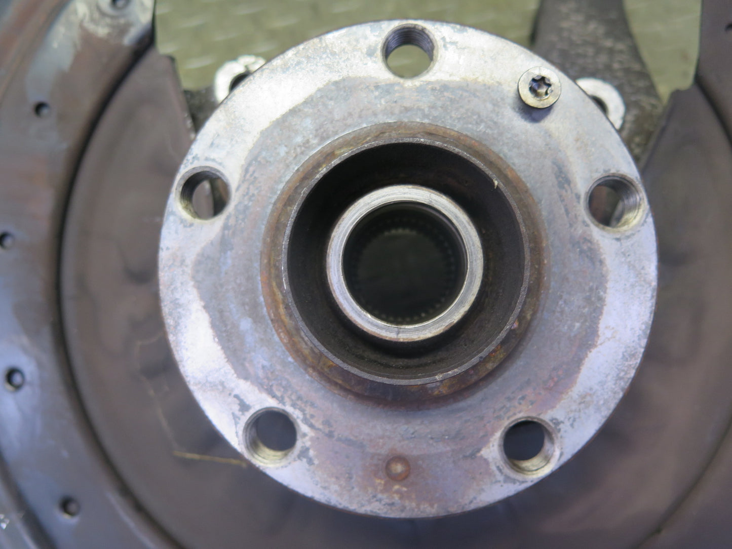 2006-2012 Bentley Continental Flying Spur Rear Left Spindle Knuckle Wheel Hub